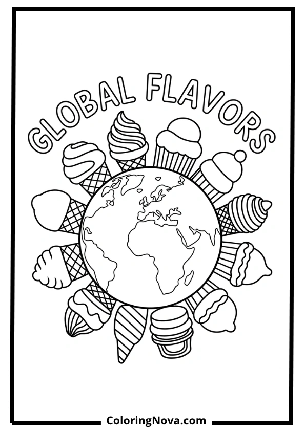 Around-the-World Ice Cream