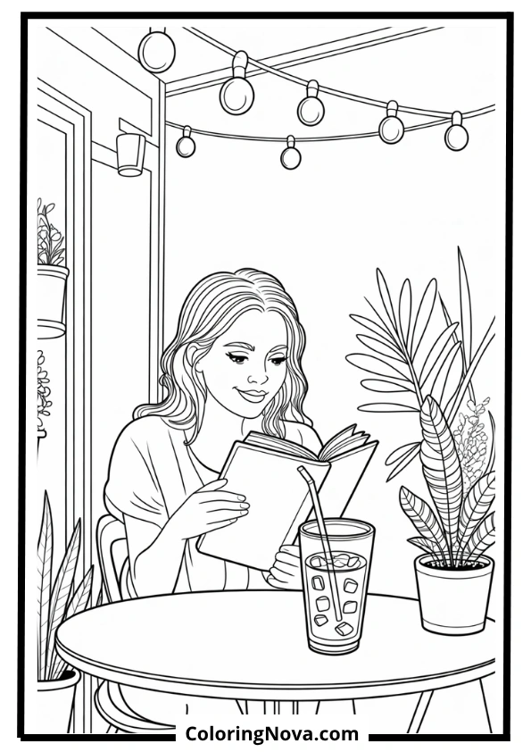 Cute Aesthetic Café