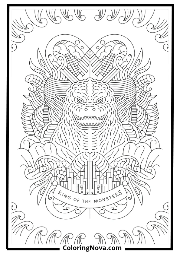Godzilla Mandala