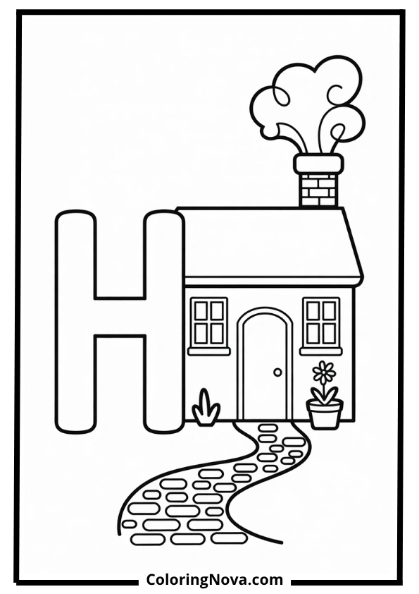 H is for House
