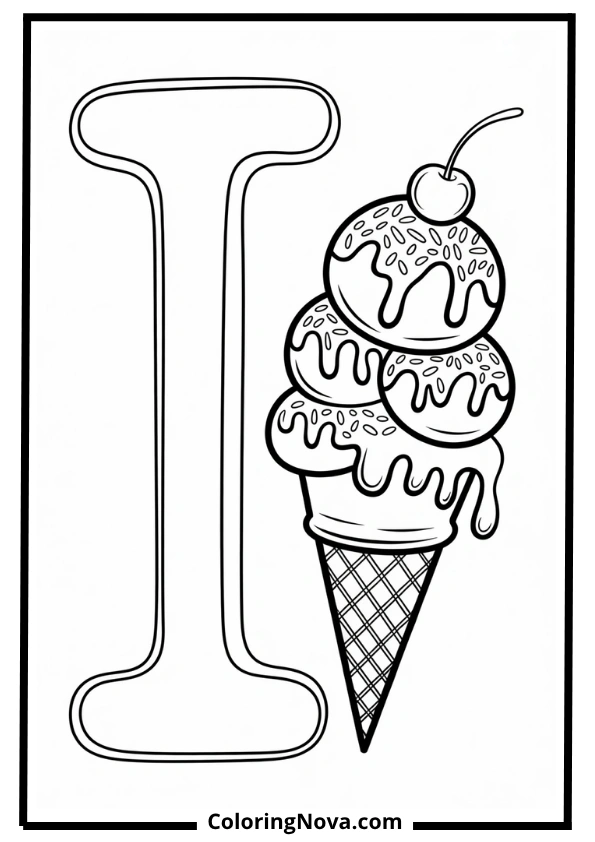 I is for Ice Cream
