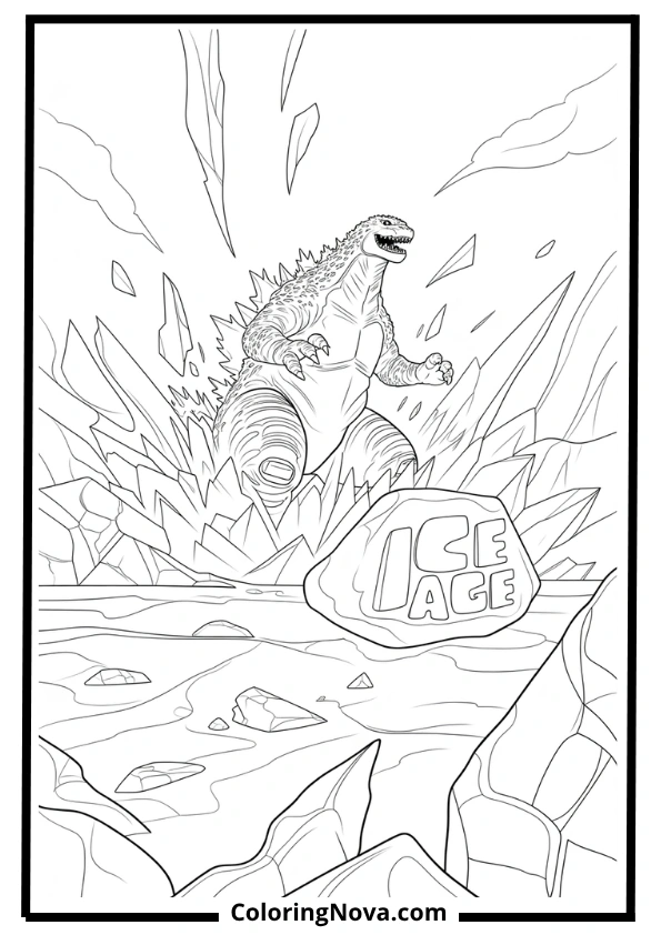Ice Age Godzilla