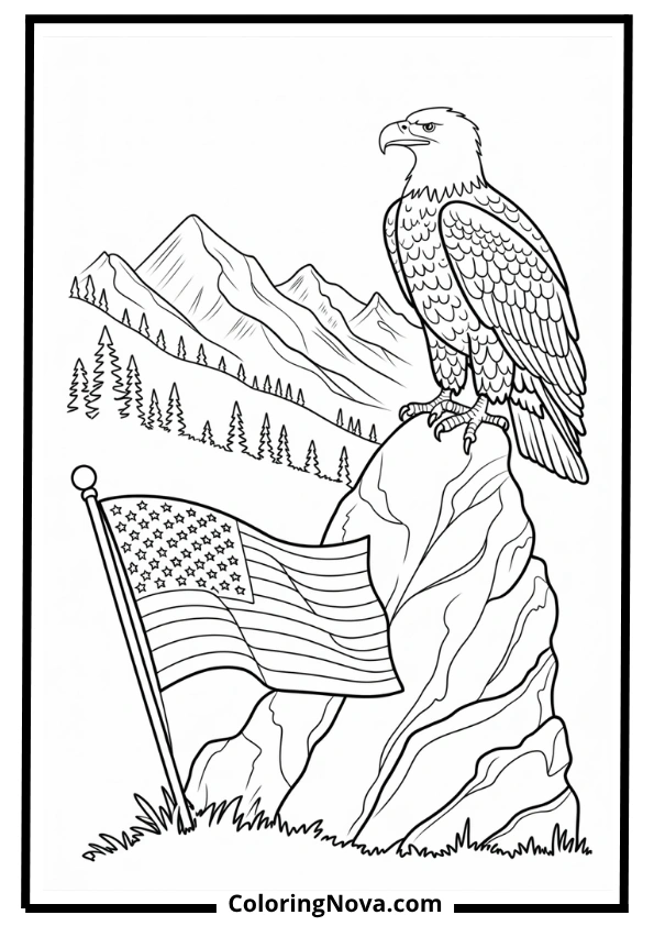 Patriotic Mountain View