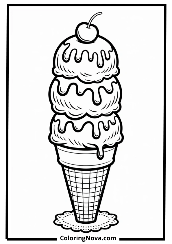 Triple Scoop Tower