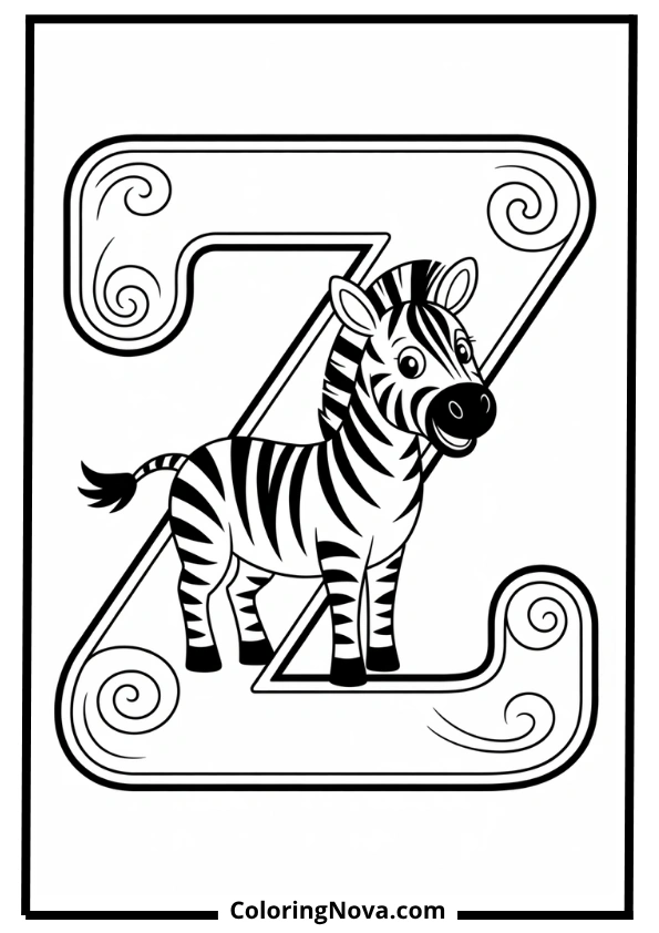 Z is for Zebra