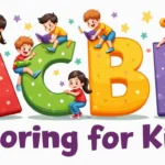alphabet coloring pages