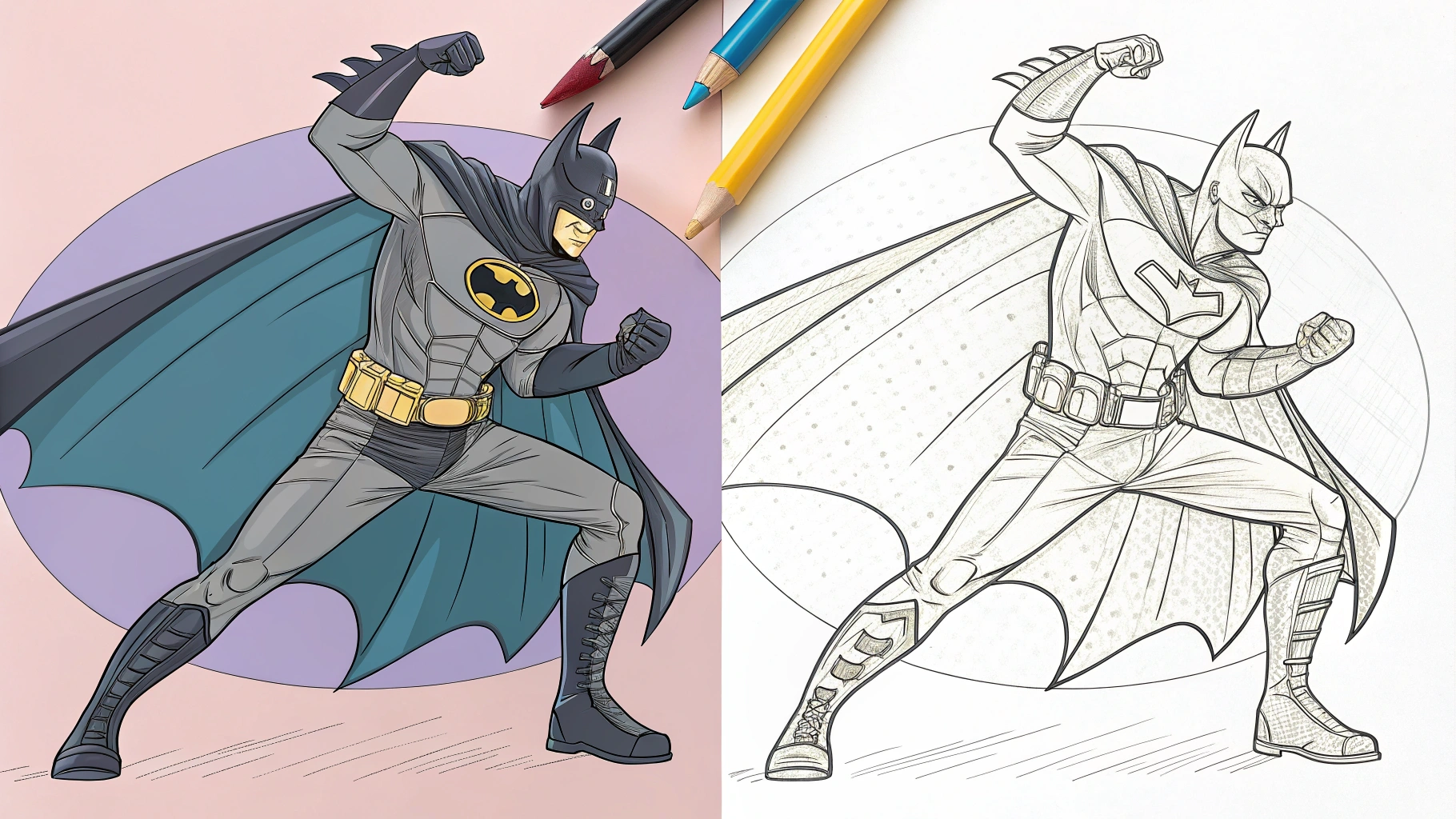 Batman coloring pages