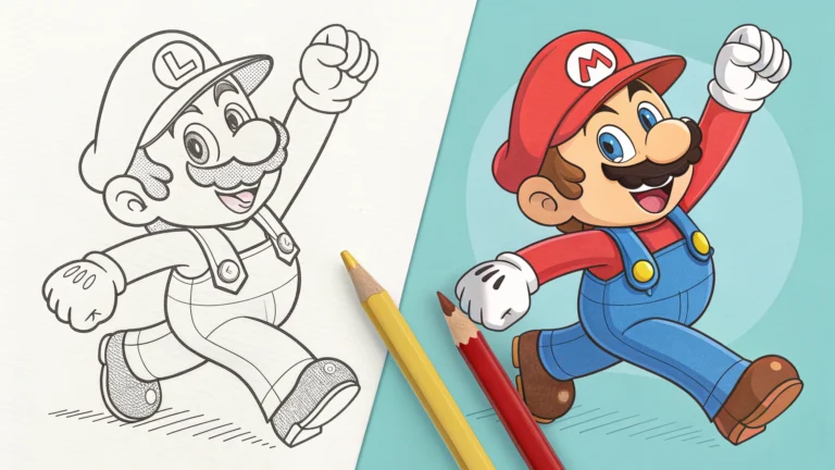 Mario Coloring Pages