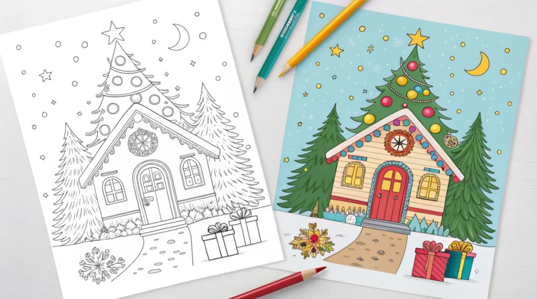 christmas coloring pages