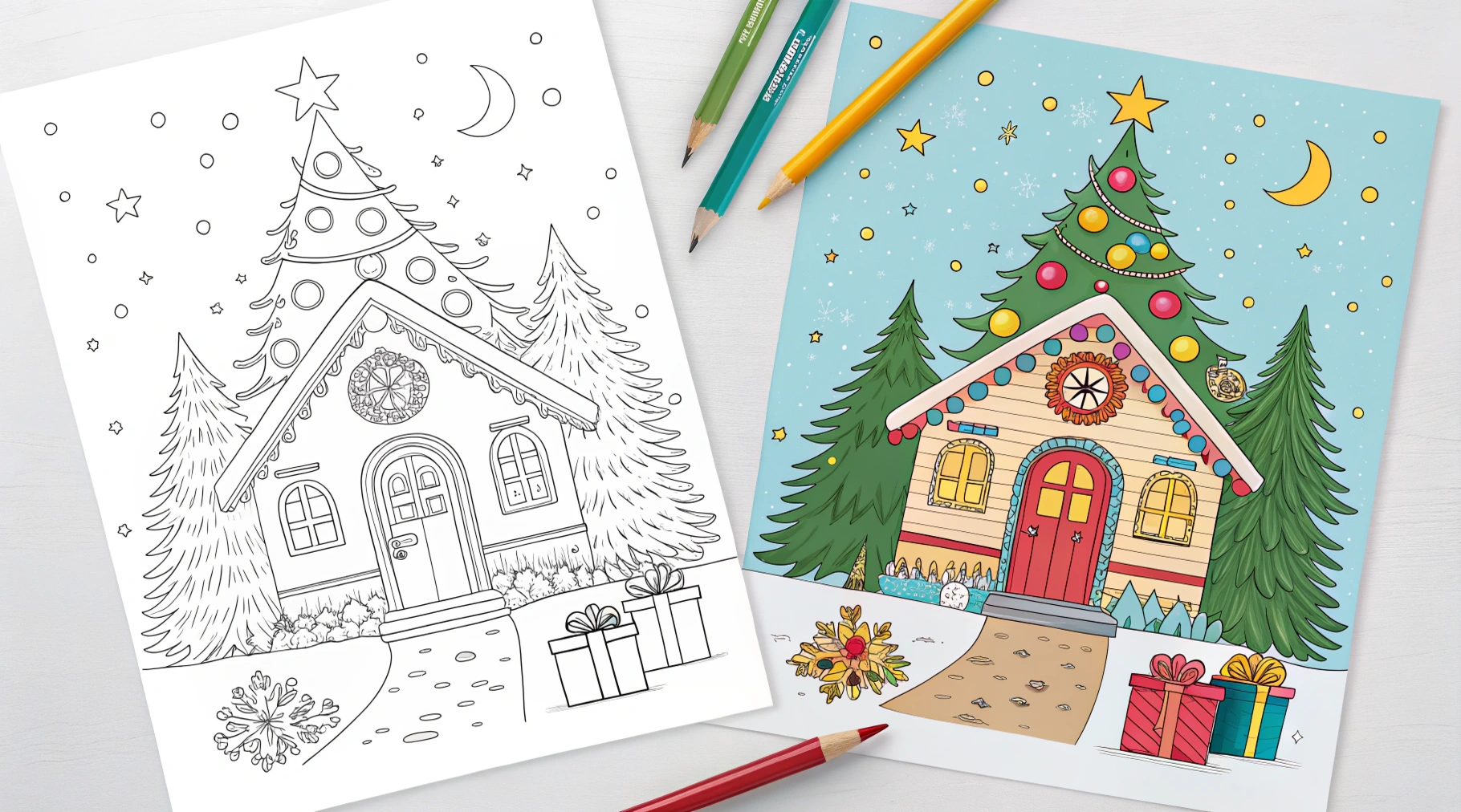 christmas coloring pages