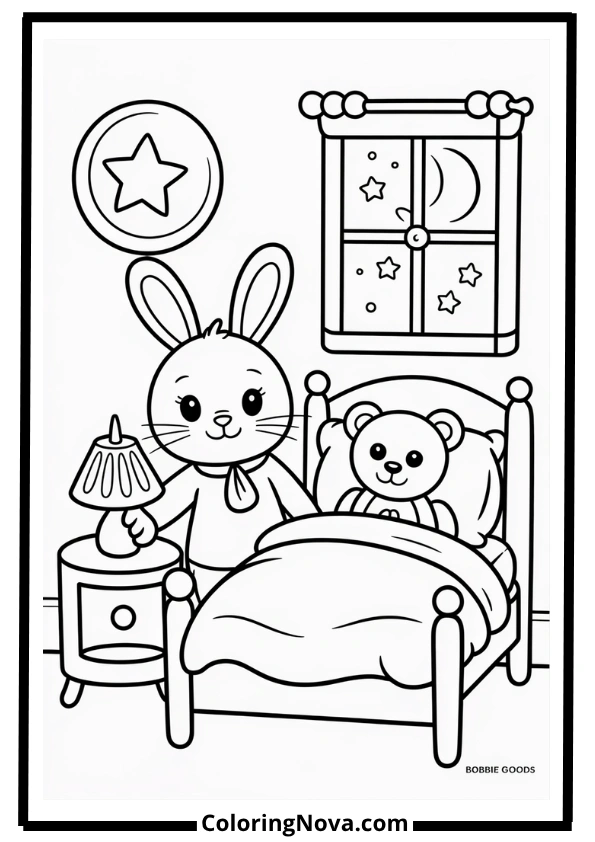Bedtime Magic – Bobbie Goods Coloring Pages