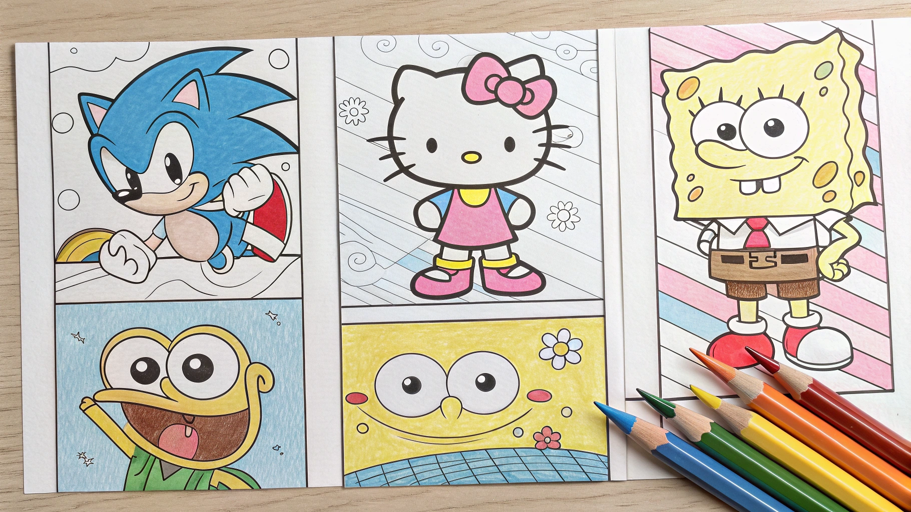 Cartoon Coloring Pages