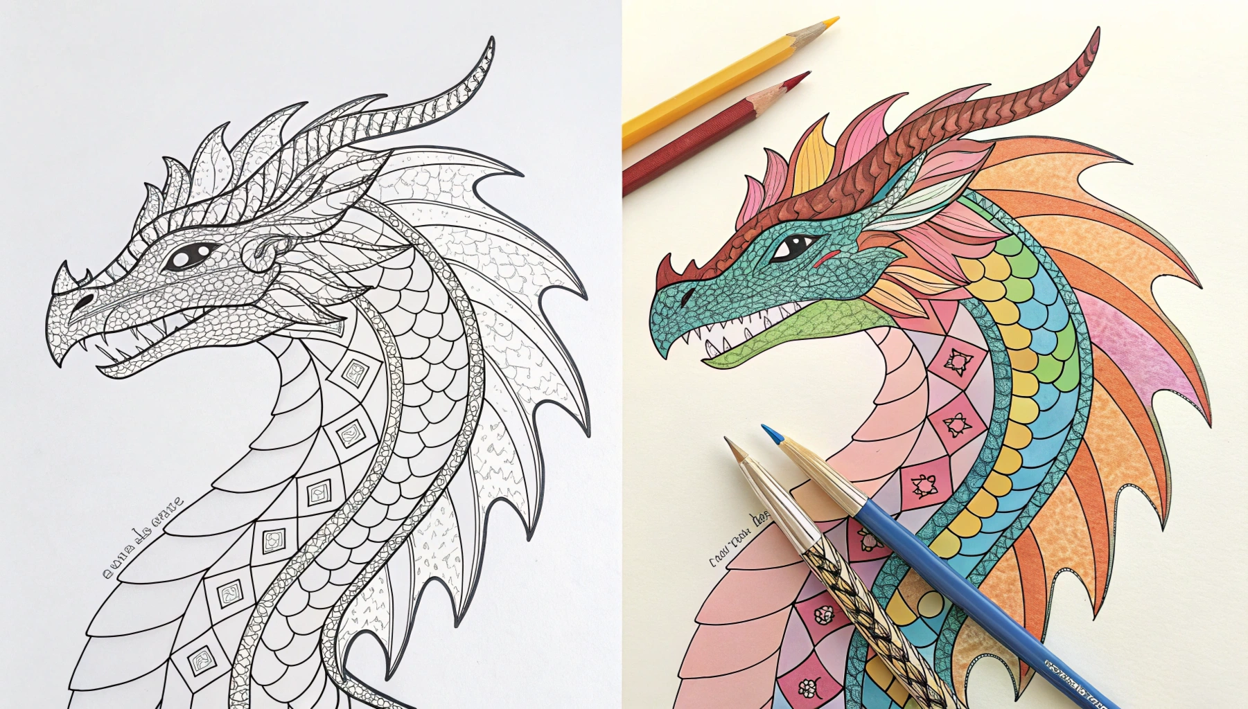 Dragon Coloring Pages