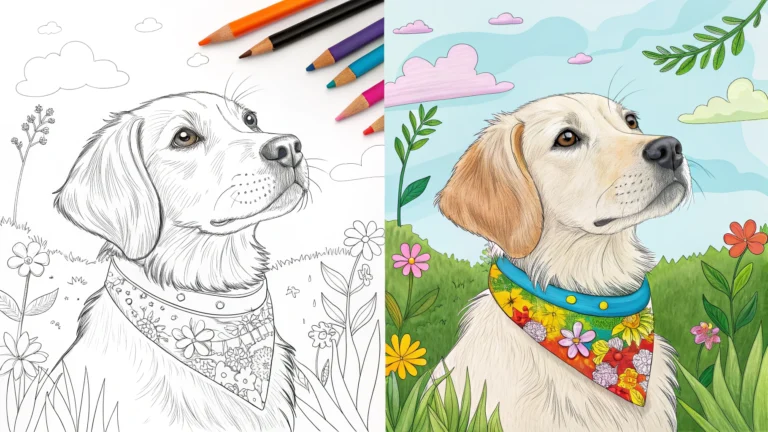 ANIMALS COLORING PAGES