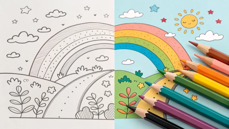 Easy Coloring Pages