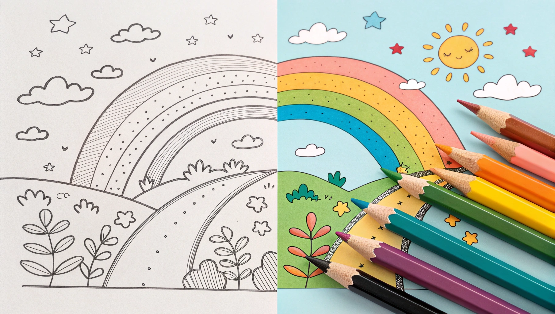 Easy Coloring Pages
