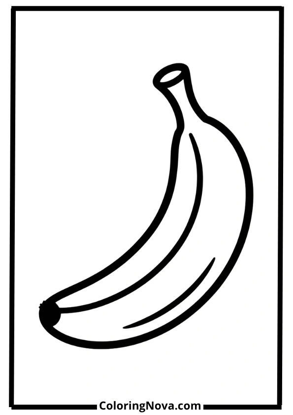 20 Simple Coloring Pages - Free PDF Printables