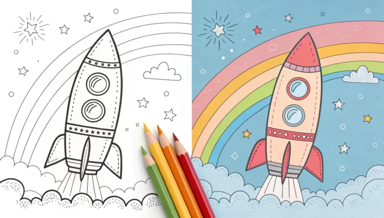 Simple Coloring Pages